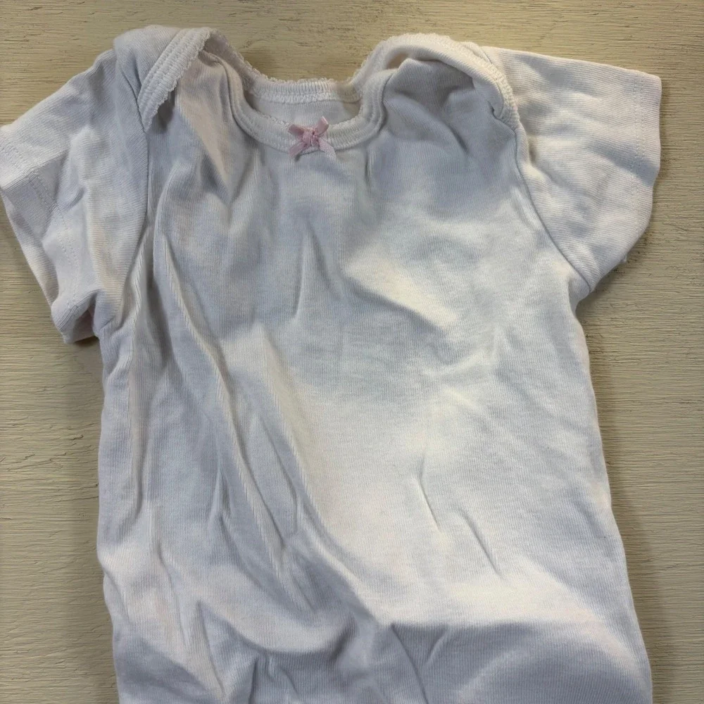 Carters Baby Girl 12 Months Clothes Bodysuits Leggings Cardigan 10pc Lot